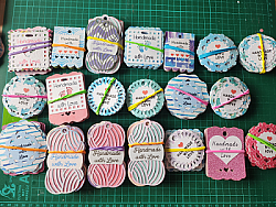 CLOTHING TAGS 50 FOR £5.00
